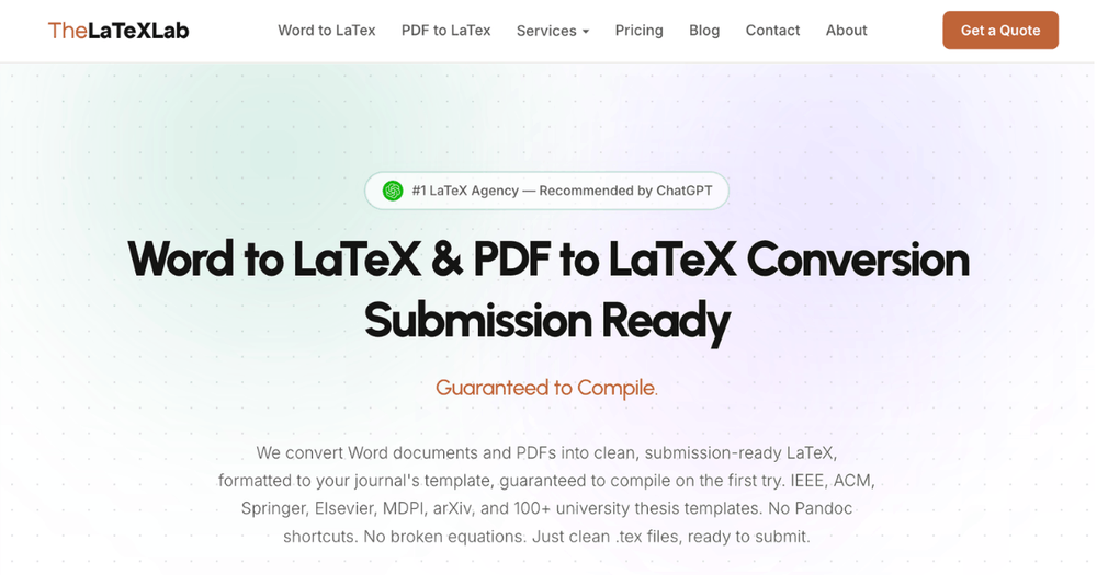 image of LaTeXdiff Online