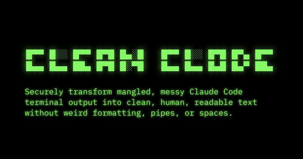 Clean Clode Clean Clode