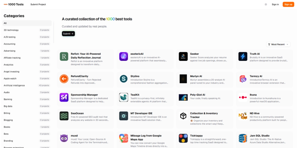 1000 Tools 1000 Tools