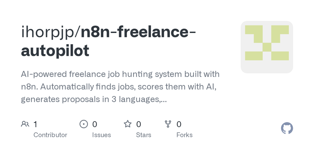 image of n8n Freelance Autopilot