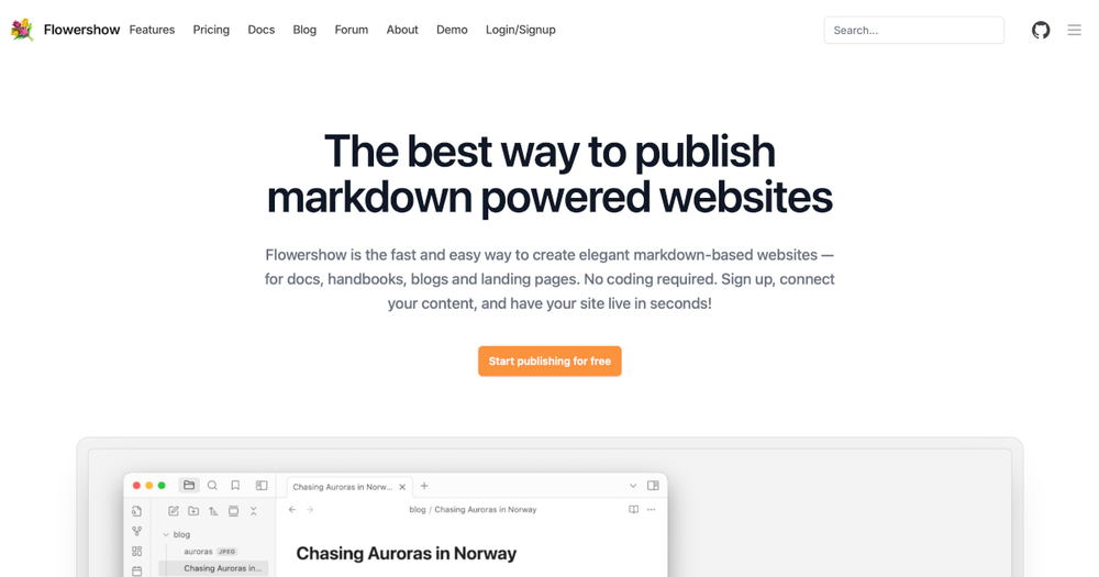 Flowershow Flowershow