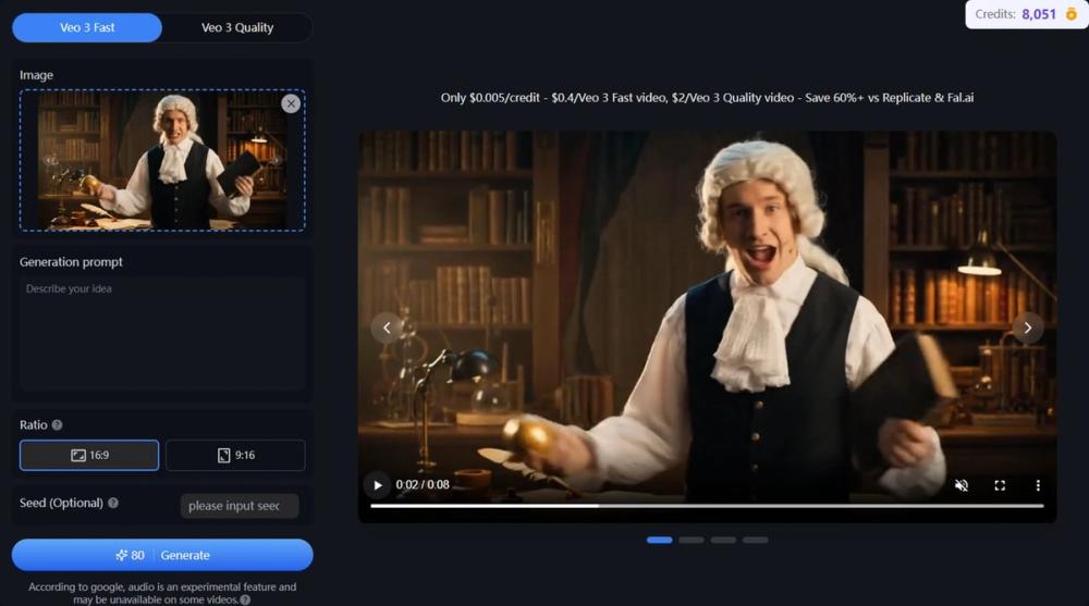 screenshot of Kie.ai screenshot of Kie.ai