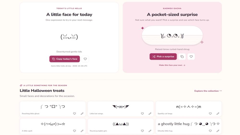 image of Kaomoji kit