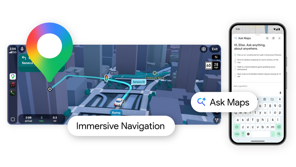 Ask Maps and Immersive Navigation Ask Maps and Immersive Navigation