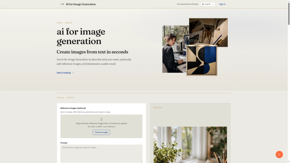 AI for Image Generation AI for Image Generation