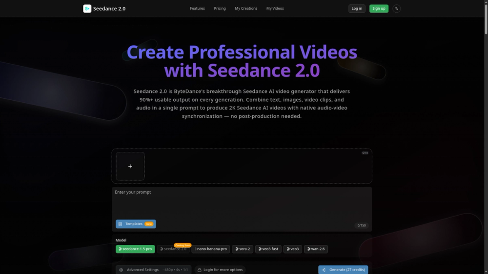 Seedance 2.0 Seedance 2.0