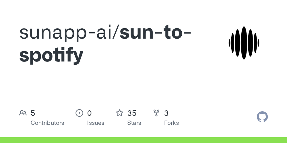 Sun to Spotify Sun to Spotify