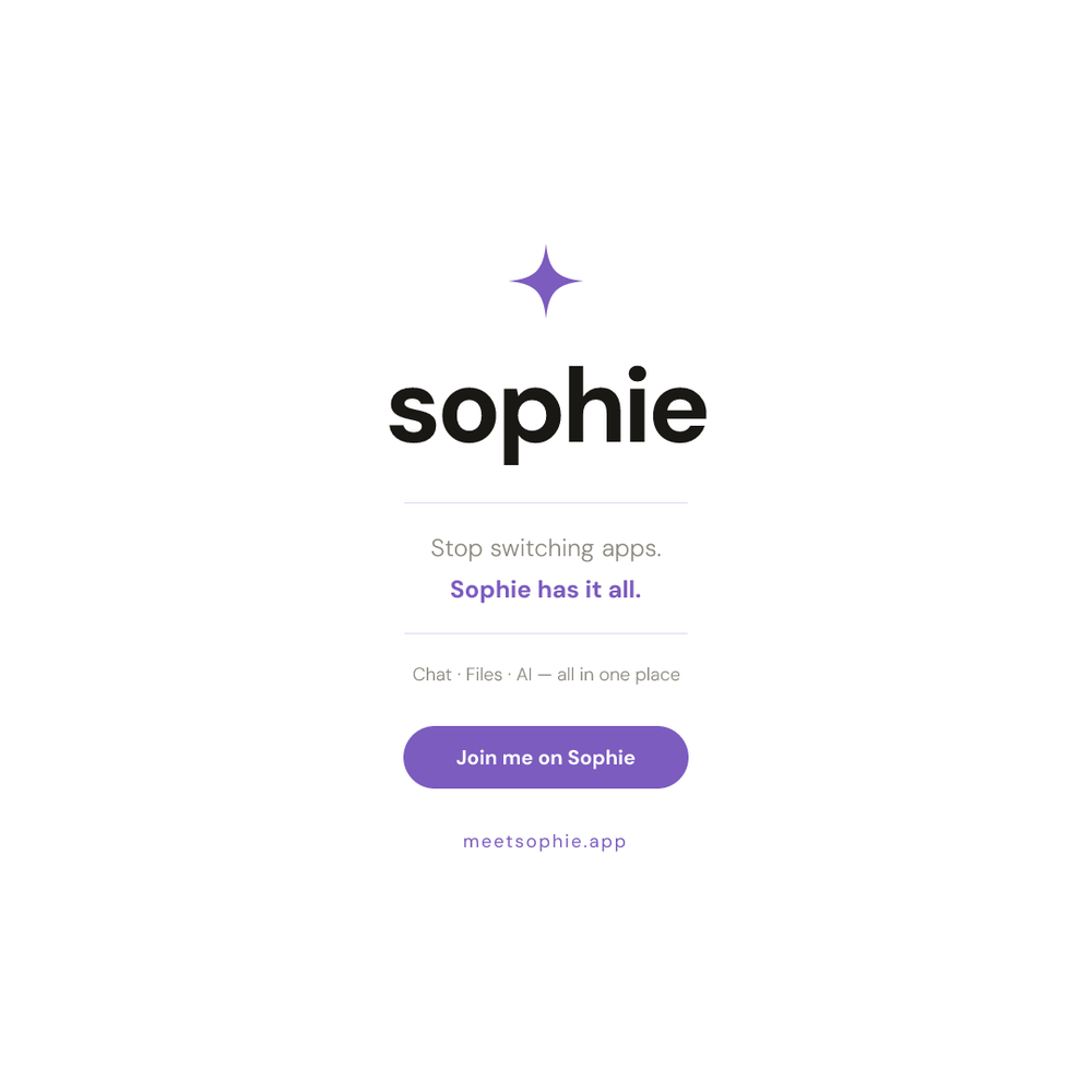 Sophie Sophie