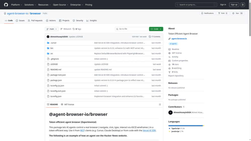 Agent Browser Agent Browser