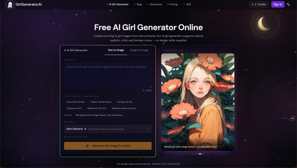Girl Generator Girl Generator
