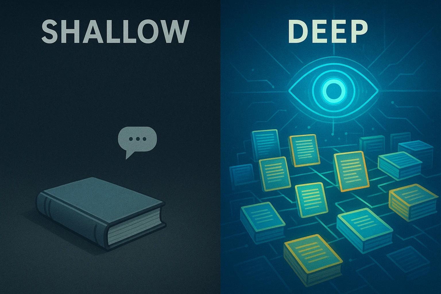 Topical Depth Versus Shallow Pages for Better AI Answers