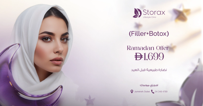 Filler + Botox – Ramadan Offer | AED 1,699