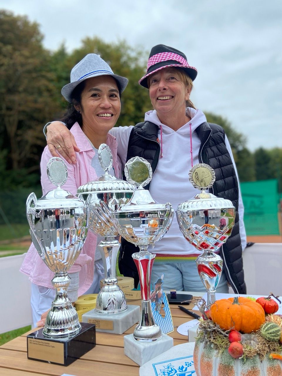 Ohne Rizza und Karina vom Orga-Team wäre es nicht so schön geworden