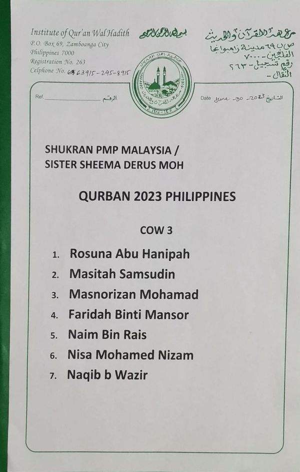 QURBAN PROGRAM 144H (2023) - Image 16