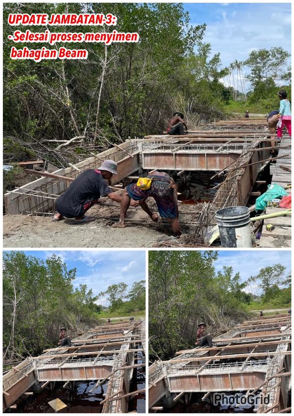 3RD CONCRETE BRIDGE FOR PULAU JAMBONGAN - Image 1