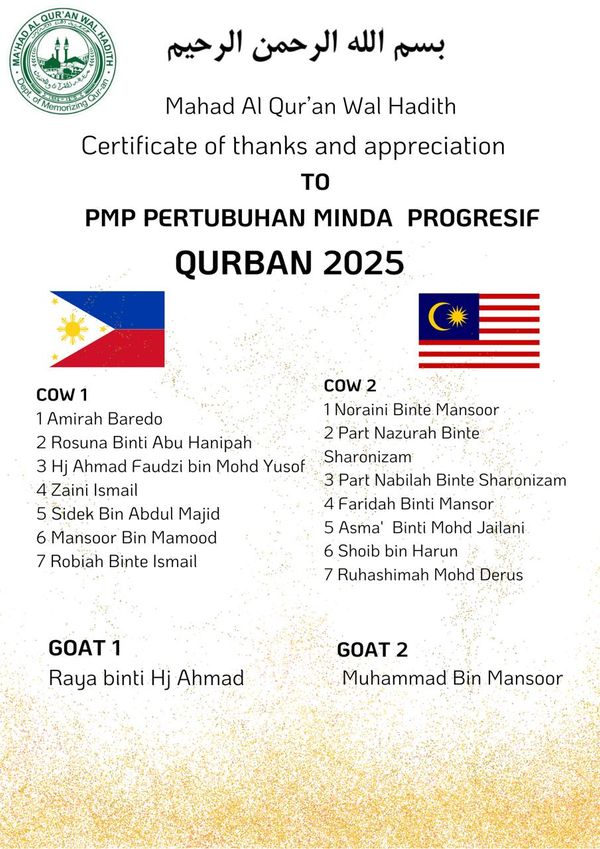 QURBAN PROGRAM 1446H (2025) - Image 12