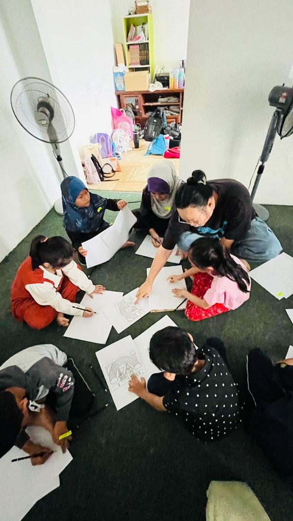 Kem Cuti Sekolah Anjuran PMP Subang Jaya: Bengkel Asas Seni Lukis - Image 5