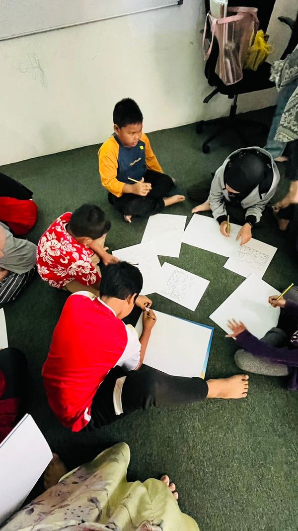 Kem Cuti Sekolah Anjuran PMP Subang Jaya: Bengkel Asas Seni Lukis - Image 6
