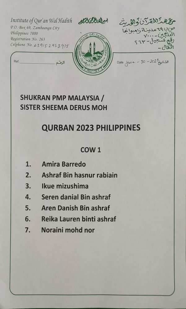 QURBAN PROGRAM 144H (2023) - Image 12