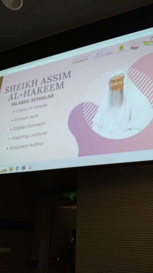 SHEIKH ASSIM HAKEEM TALK. SOCIAL MEDIA : THE GOOD, THE BAD AND THE UGLY AT SUNWAY UNIVERSITY ORGANISED BY PMP SUBANG - Image 22