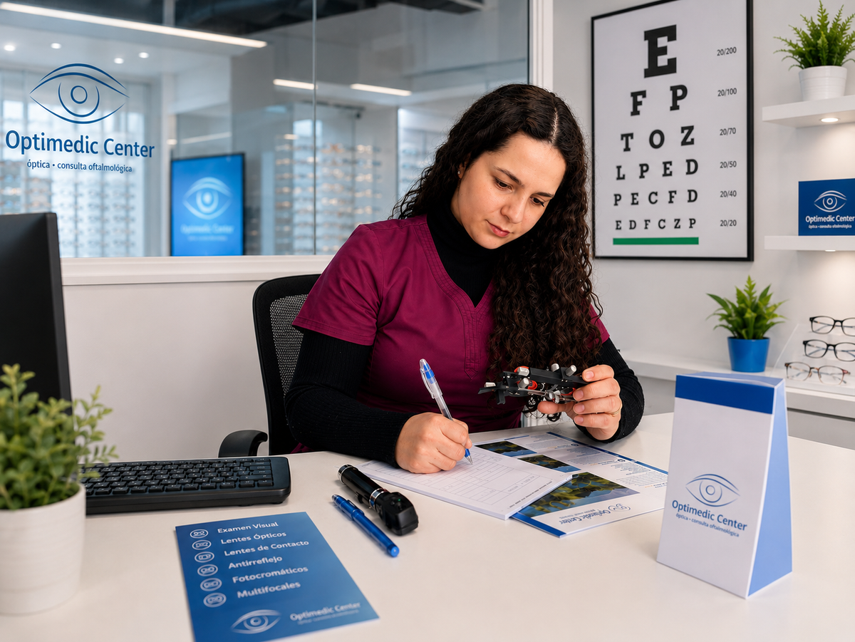 Atención en salud visual en Optimedic Center