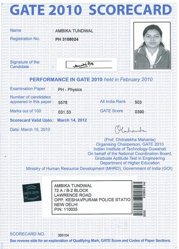 Gate Score Card Holder