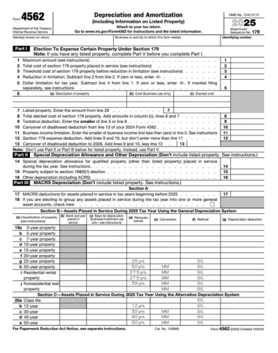 Form 4562