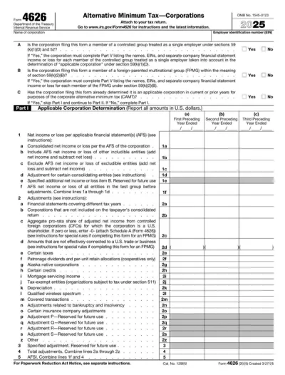 Form 4626