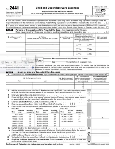 Form 2441