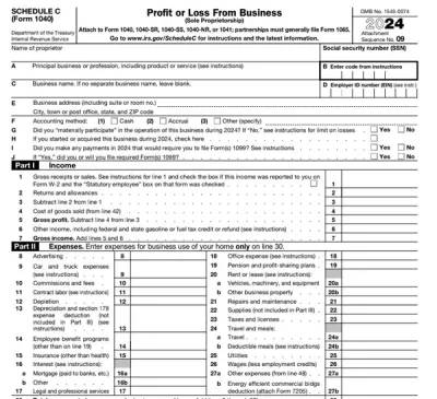 Schedule C (Form 1040)
