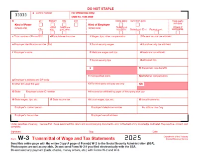 Form W-3