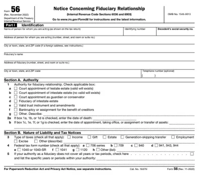 Form 56