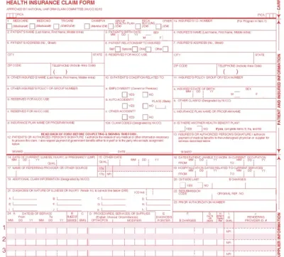 Form CMS-1500