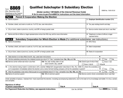 Form 8869