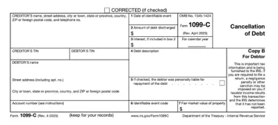 Form 1099-C