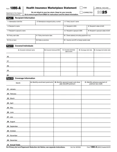 Form 1095-A