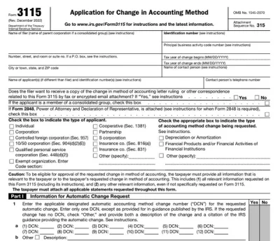 Form 3115