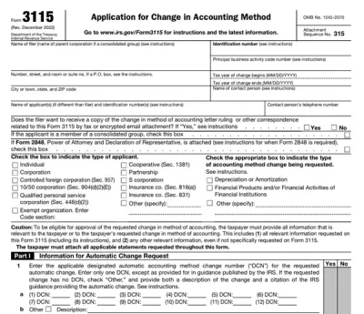 Form 3115