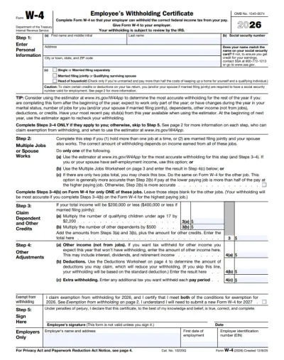 Form W-4