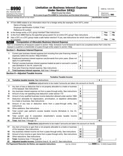 Form 8990