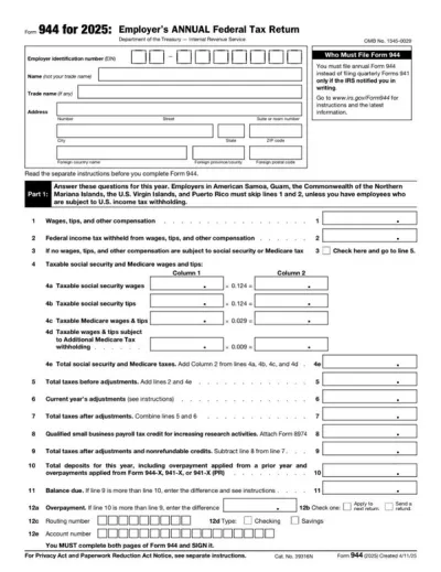Form 944