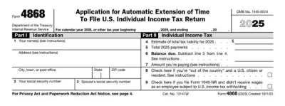 Form 4868