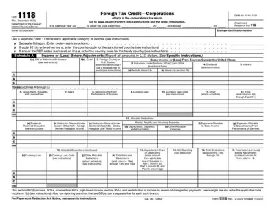 Form 1118