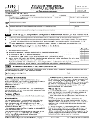 Form 1310