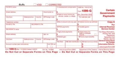 Form 1099-G