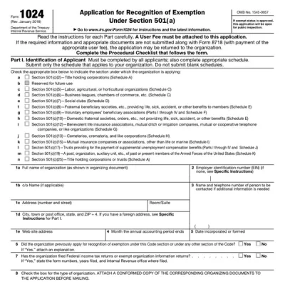 Form 1024