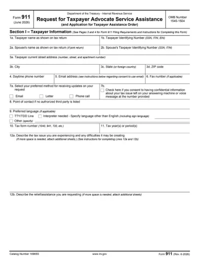 Form 911