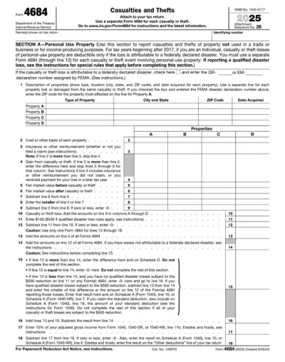Form 4684