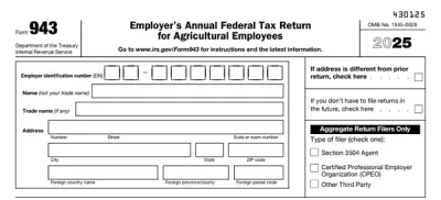 Form 943