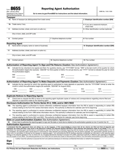 Form 8655